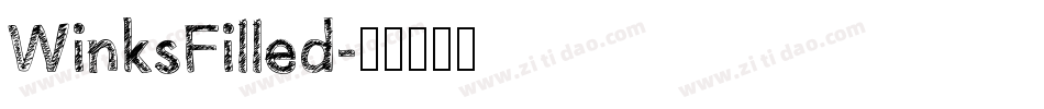 WinksFilled字体转换
