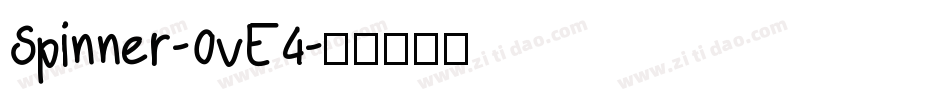 Spinner-0vE4字体转换