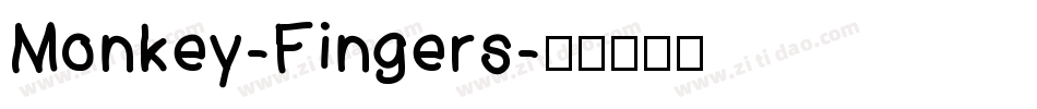 Monkey-Fingers字体转换