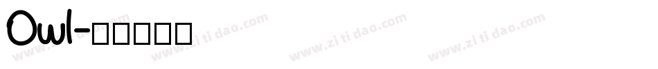 Owl字体转换