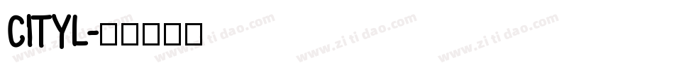 CITYL字体转换