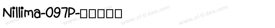Nillima-097P字体转换