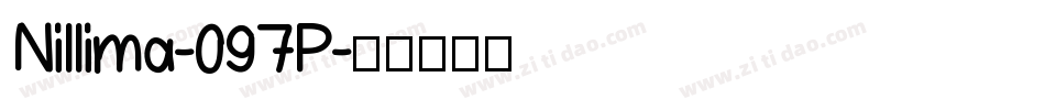 Nillima-097P字体转换