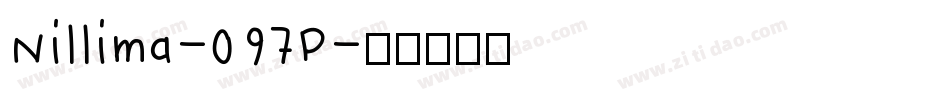 Nillima-097P字体转换
