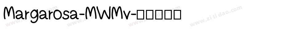 Margarosa-MWMv字体转换