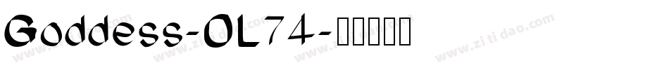 Goddess-OL74字体转换
