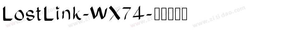 LostLink-WX74字体转换