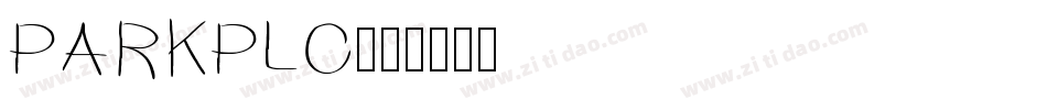 PARKPLC字体转换