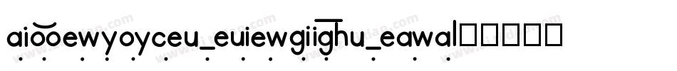 AbcPhonicsOne字体转换