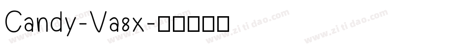 Candy-Va8x字体转换