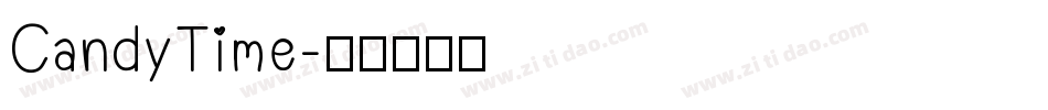 CandyTime字体转换