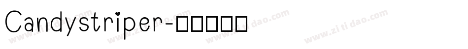 Candystriper字体转换