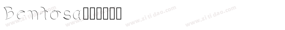 Bentosa字体转换