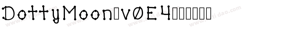 DottyMoon-v0E4字体转换