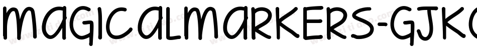 MagicalMarkers-GjKg字体转换