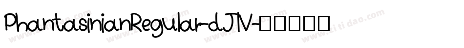 PhantasinianRegular-dJlV字体转换