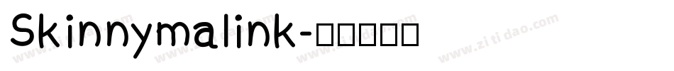 Skinnymalink字体转换