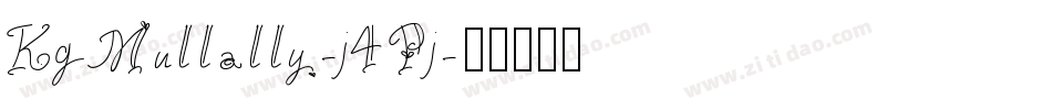 KgMullally-j4Pj字体转换