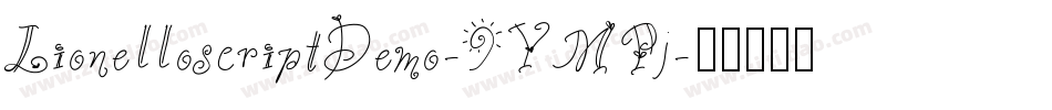 LionelloscriptDemo-9YMPj字体转换