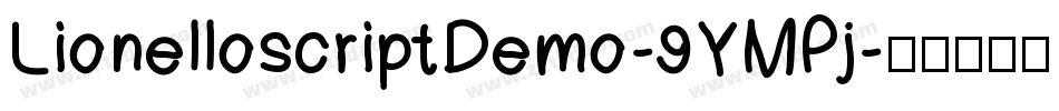 LionelloscriptDemo-9YMPj字体转换