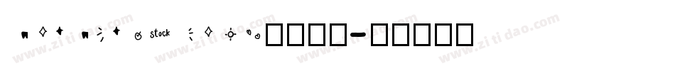 LACLOCHEPARKfont字体转换