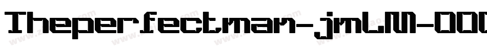 Theperfectman-jmLM字体转换