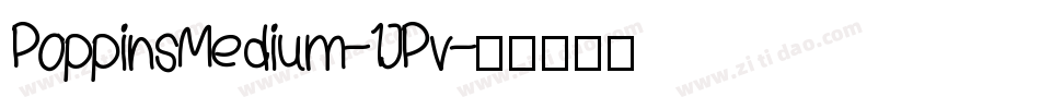 PoppinsMedium-1JPv字体转换