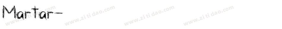 Martar字体转换