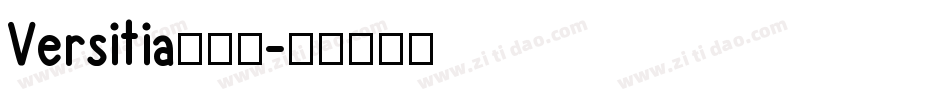 Versitia转换器字体转换