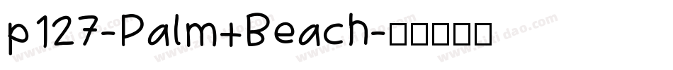 p127-Palm+Beach字体转换