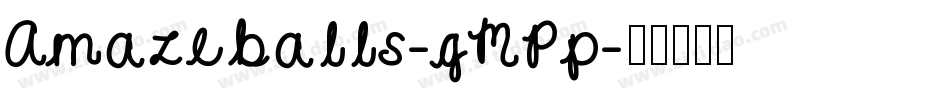 Amazeballs-gMPp字体转换
