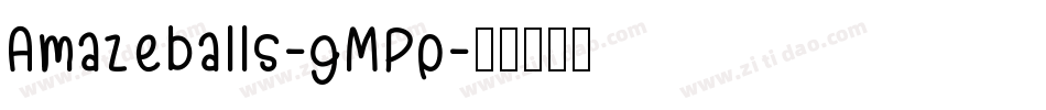 Amazeballs-gMPp字体转换