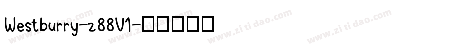 Westburry-z88V1字体转换