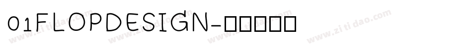 01FLOPDESIGN字体转换