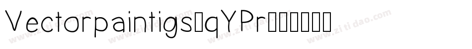 Vectorpaintigs-qYPr字体转换
