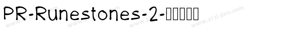 PR-Runestones-2字体转换