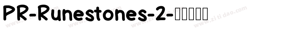 PR-Runestones-2字体转换