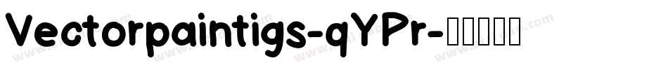 Vectorpaintigs-qYPr字体转换