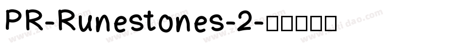 PR-Runestones-2字体转换