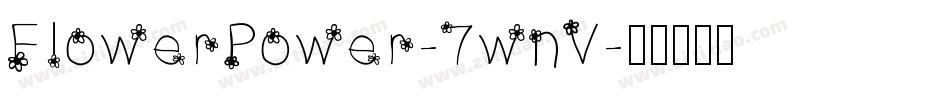 FlowerPower-7wnV字体转换
