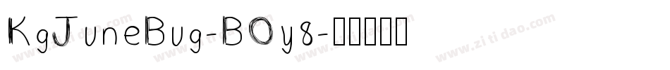 KgJuneBug-BOy8字体转换