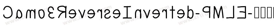 Camo3ReverseInverted-PMLE字体转换
