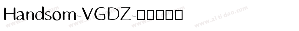 Handsom-VGDZ字体转换
