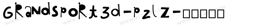 GrandSport3D-pzlZ字体转换