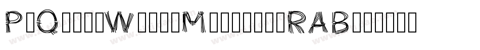 PwQuickWriteMedium-rRAB字体转换