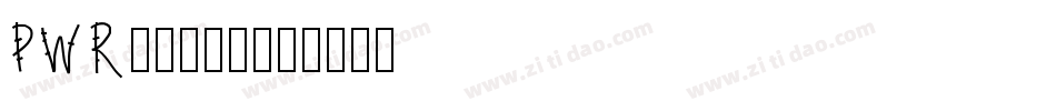 PWRoughs字体转换
