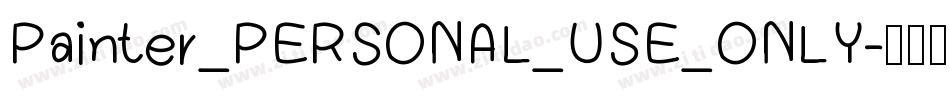 Painter_PERSONAL_USE_ONLY字体转换