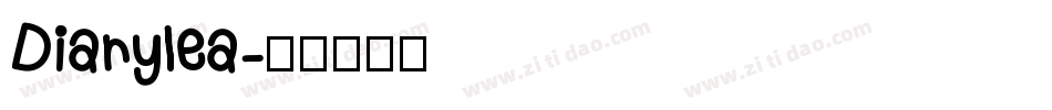 Diarylea字体转换