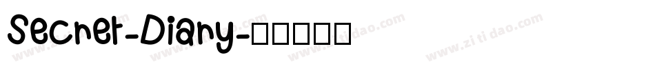 Secret-Diary字体转换