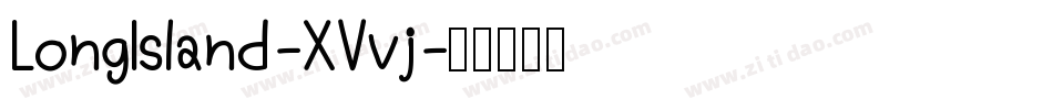 LongIsland-XVvj字体转换